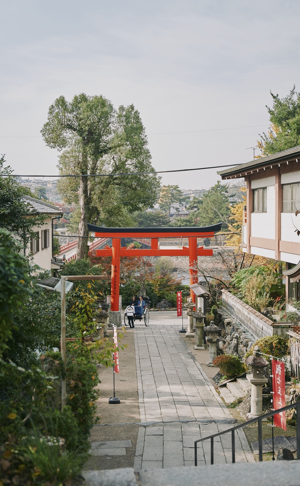 宇治エリアの人力車
